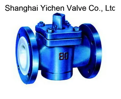 Sleeve Type Lined PTFE Plug Valve