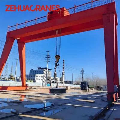 Mg Double Beam Gantry Crane Boxed Steel