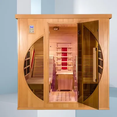 Dual Infrared Sauna for Two - Revitalize and Unwind Together