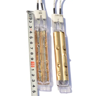 115V 600W 145mm Gold Reflector Shortwave Infrared Heat Emitter