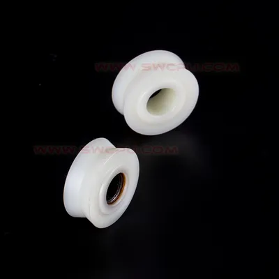 Deep Groove Plastic Pulley Wheels for Sliding Door Roller