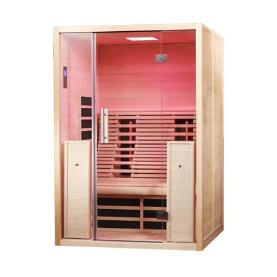 Premium Two-Person Infrared Sauna with Full Spectrum Heat