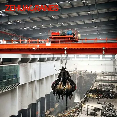 Qz5t Grab Bucket Eot Crane