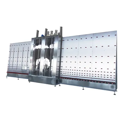 Insullation Glass Washing Machine Vertical Washer Glass Machine