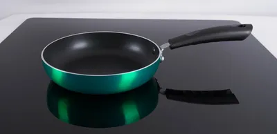 Blink Green Metalic Painting Aluminum Fry Pan