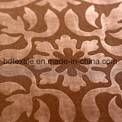 Newest Flower Designs Brushed Embossed Microfiber Bed Sheet Fabric