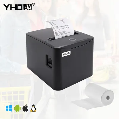 Wholesales 260mm/S High Speed Inkless Thermal Printing Bill Printer Auto Cutter Paper POS 80mm Thermal Receipt Printer