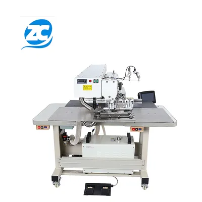 Automatic Laser Open Clothes Placket Pocket Welting Industrial Sewing Machine