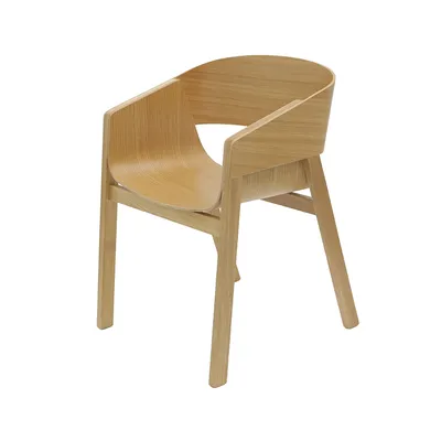 Nordic Furniture Wooden Dining Chair with Backrest