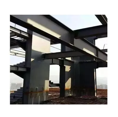 Multi-Story Steel Structure Garage Warehouse with Three-Dimensional Design