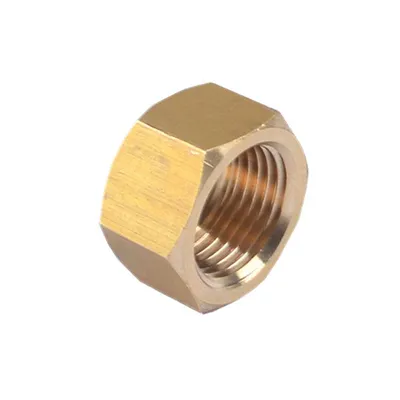 Cast Brass Pipe Fitting End Caps
