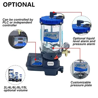 24V 4L/6L/8L Central Lubrication Systems Automatic Grease Pump