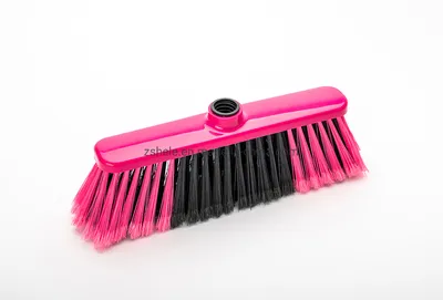 Hot Sell South America with 2 in 1 Colorful Bristle Soft Sweep Broom Head /Escoba