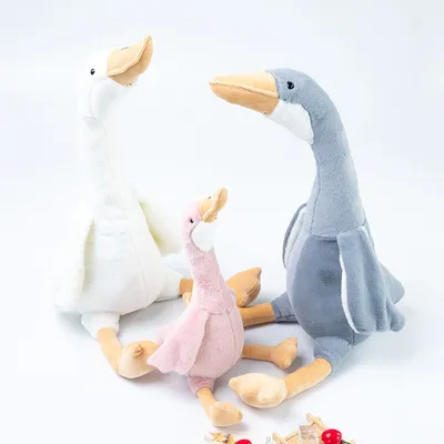 Home Decoration 30cm Plush Swan Children's Toy 3 Colors