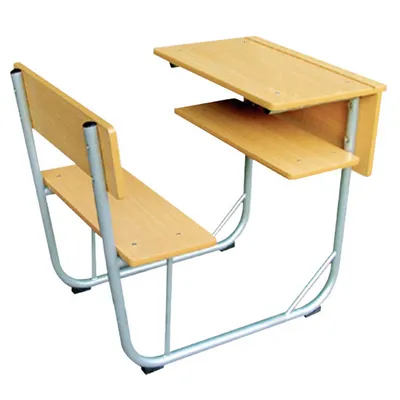 Hot Sale Modular MDF Classroom Furniture Bench Wooden School Desk Chair