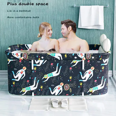 Foldable Soaking Bathing Tub for Adults