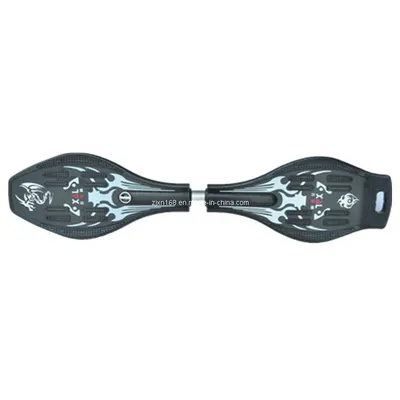 Two-Wheel Skateboard, Caster Board, Street-Surfing Board, Xal (2HB-02) Black