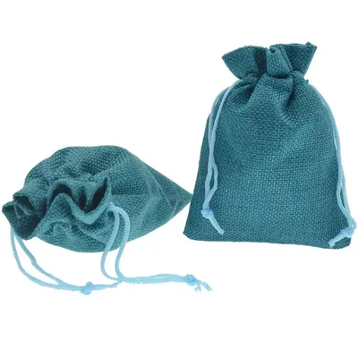 Custom Logo Drawstring Luxury Jewelry Cotton Pouch Gift Bags