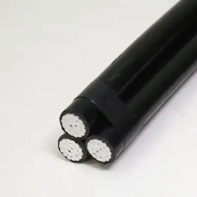 ABC Aerial Bundled Cable Aluminum Conductor 4X16 to 4X50 Sq mm for Low Voltage Overhead Lines