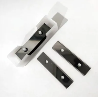 60X12X1.5mm Heavy Duty Carbide Scraper Blades Double Edge Replacement Insert Knives