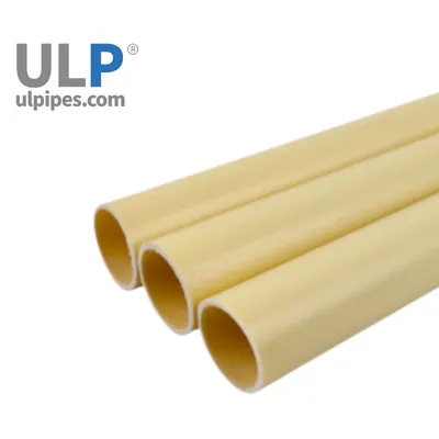 IEC61386 Standard High Pressure 5/8"-2" PVC Electric Rigid Conduit Pipe Cream Color Square UPVC Length European OEM ODM