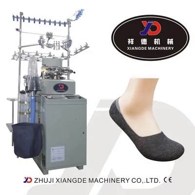 Xiangde Hot Selling of Socks Knitting Machine with Invisible Sock