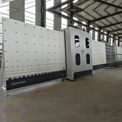 Vertical Insulating Glass Washing and Drying Machine Cleaning Glass Equipment