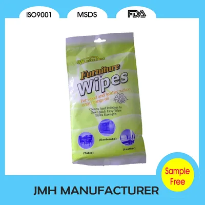 New Pack Wet Furniture Clean Wipes (MW042)