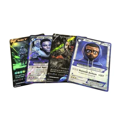 Printing Holographic Collecting Cards Custom Foil Playing Card