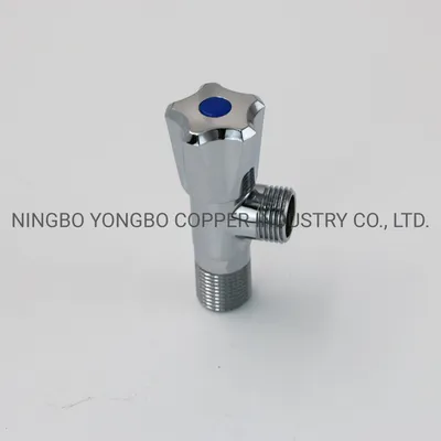 Chrome Plated Brass Angle Valve for Water