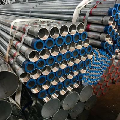 Uniform Coating Hot DIP Gi Pipe for Steel Structure Bracket Production