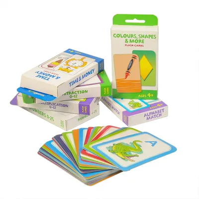 Preschool Kids' Education Number Alphabet Flash Card Printing