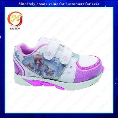 Kids Sneakers Boy Girls Leather Rubber Shoes Vamp Sneaker Uppers