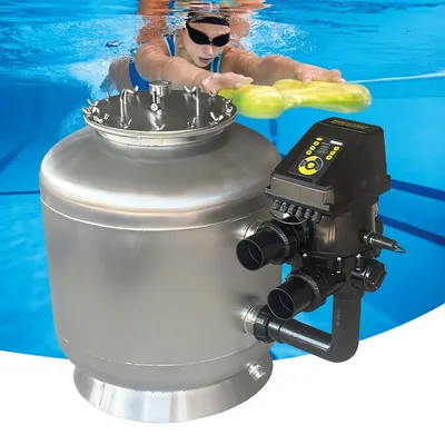 High-Efficiency Pool Water Filter System Stainless Steel Swimming Pool Sand Filter
