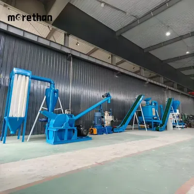 Ring Die 4-12mm 1-2t/H 75kw Biomass Pellet Mill Sawdust Bamboo Hay Straw Alfalfa Granulator Pelletizing Machine Pellet Making Machine Biomass Pellet Machine