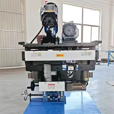 Premium Upper and Lower Double Disc Beveling Machine for Welding Joint Preparation K 6390 Model