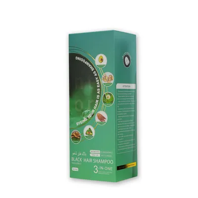 Factory OEM Hair Color Shampoo Salon Natural Ammonia-Free Black Hair Shampoo