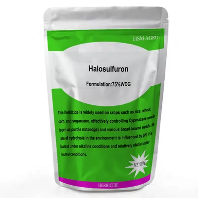 Weed Killer Halosulfuron-Methyl 75%Wdg CAS 135397-30-7 Used in Rice Wheat Corn Fields