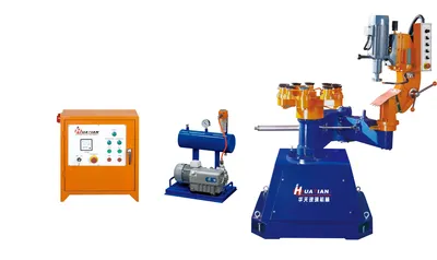 Manual Single Arm Glass Shaped Beveling Machine