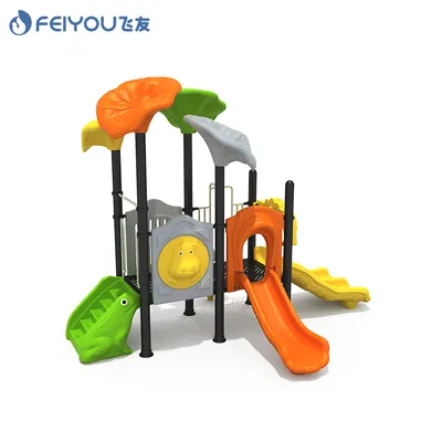 Feiyou Top Selling Commercial Plastic Slide Playground Sets Outdoor Equipment