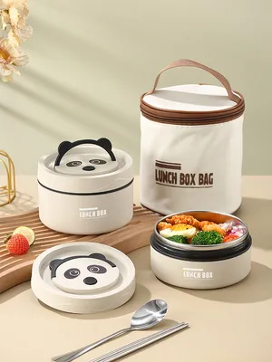 Multi-Layer Environmental Protection Plastic Stainless Steel Food Container Bento Lunch Box