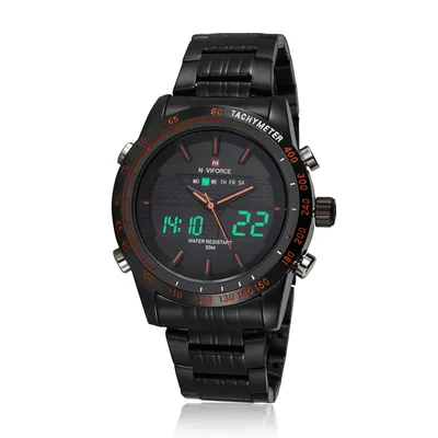 Mens Quats Wrist Watch