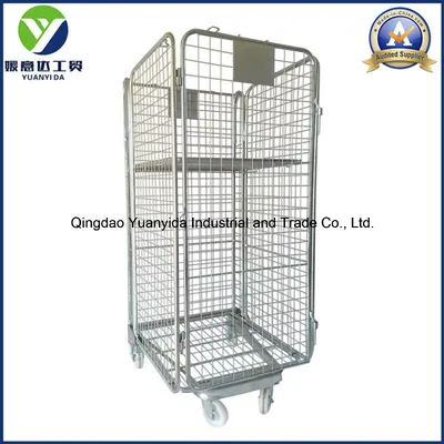 4-Sided Zinc Plated Logistic Roll Pallet
