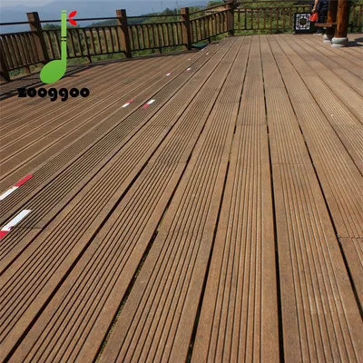 Factory Waterproof Solid Strand Woven Bamboo Decking Outdoor Garden Deck Bamboo Decking