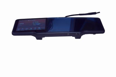 Car Rearview Mirror GPS With Bluetooth, Radar Detector, DVR