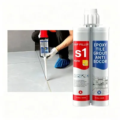 Impermeable Barrier Advanced Stain-Proof Epoxy Adhesive Indoor Tile Grouting