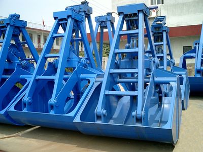 Four Rope Clamshell Grab