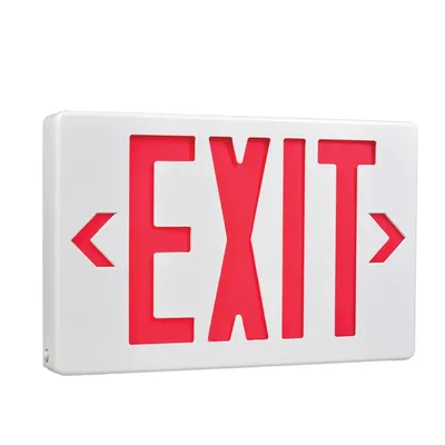 UL Standard 3watts 90 Mins LED Emergency Lights Red Exit Sign