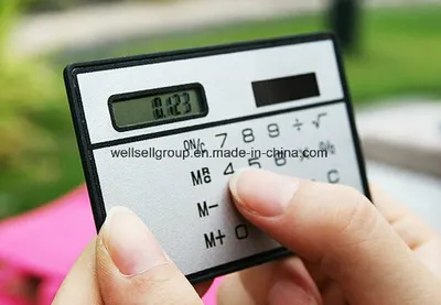 8 Digits Colourful Pocket Calculator (Green)