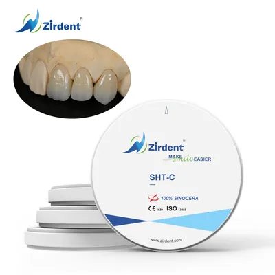 Zirdent High Strenqth Preshade Sht-C Denta Lab Full Crown Zirconium Block Zirconia Block
